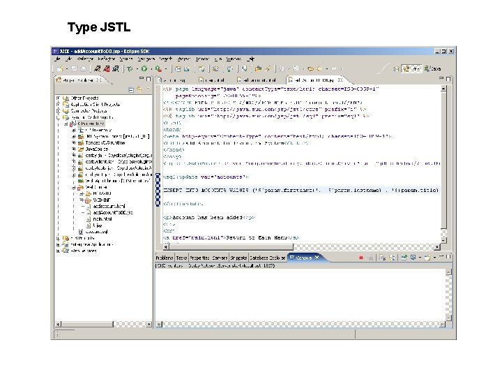 Type JSTL 