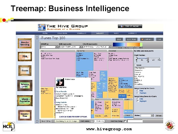 Treemap: Business Intelligence www. hivegroup. com 