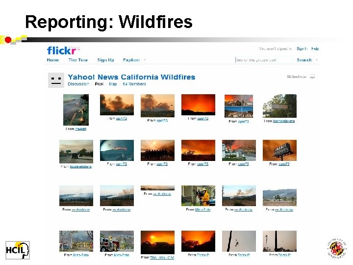 Reporting: Wildfires 