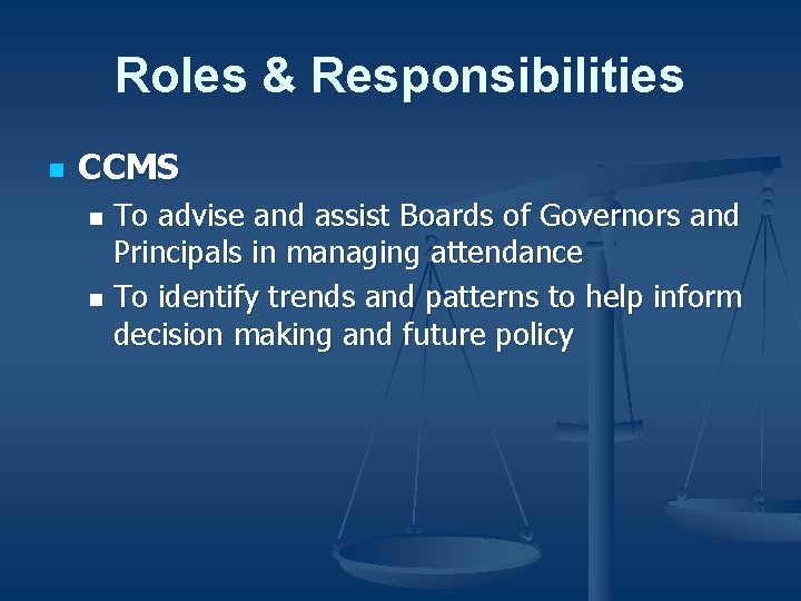 Managing Attendance in Catholic Maintained Schools Background n