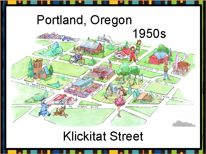 Portland, Oregon 1950 s Klickitat Street 