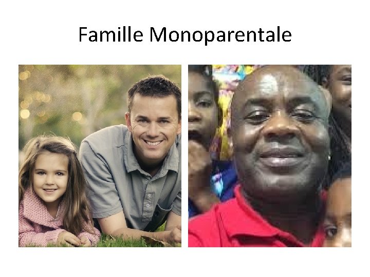 Famille Monoparentale 