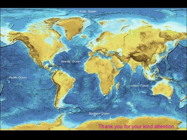 Thank you for your kind attention 