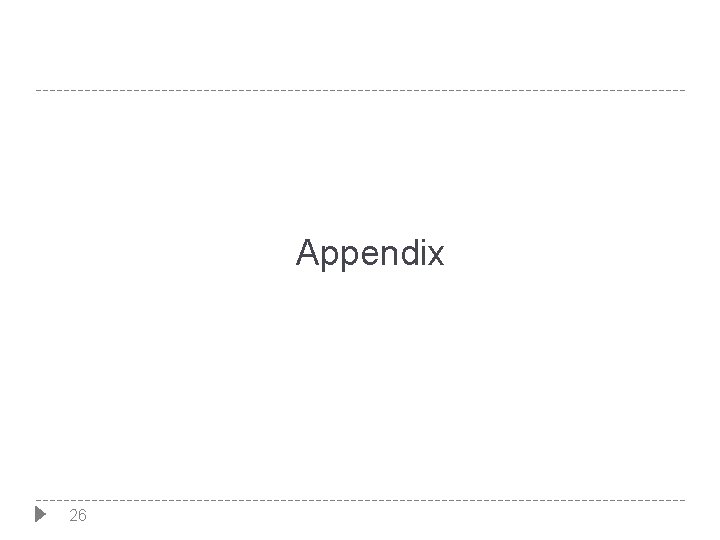 Appendix 26 