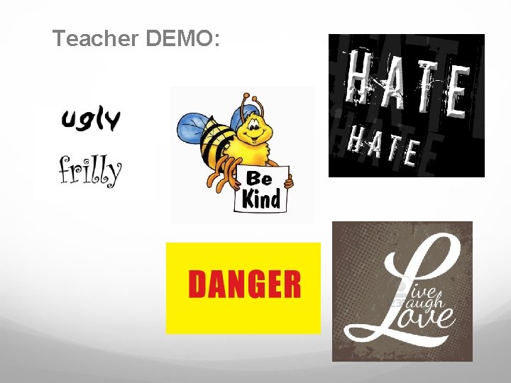 Teacher DEMO: 