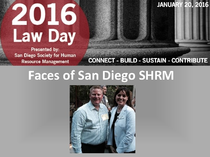 Faces of San Diego SHRM 