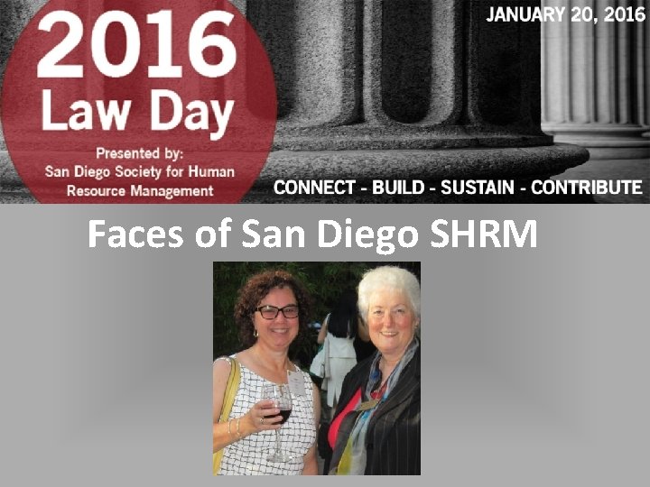 Faces of San Diego SHRM 