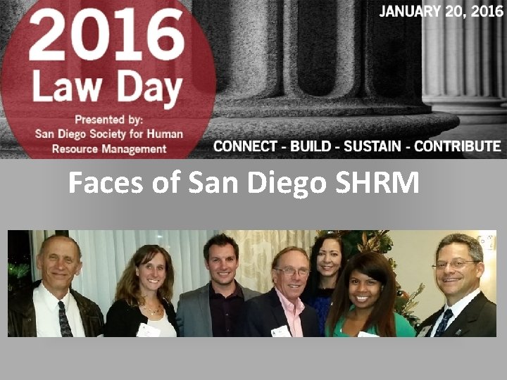 Faces of San Diego SHRM 