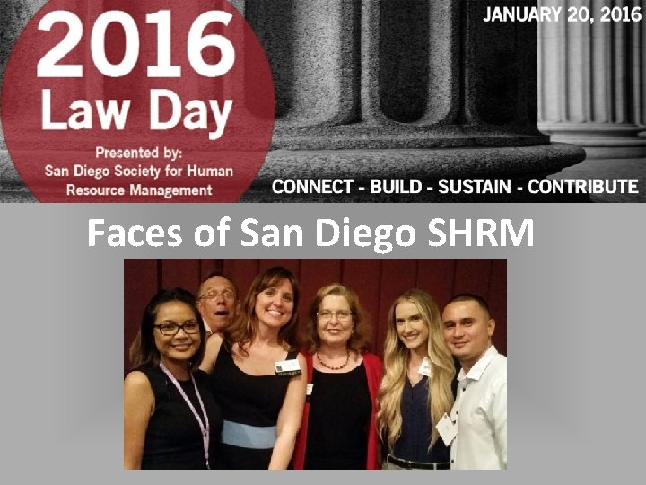 Faces of San Diego SHRM 