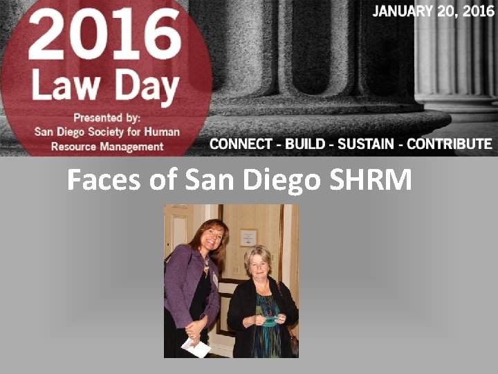 Faces of San Diego SHRM 
