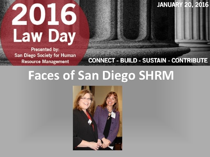 Faces of San Diego SHRM 