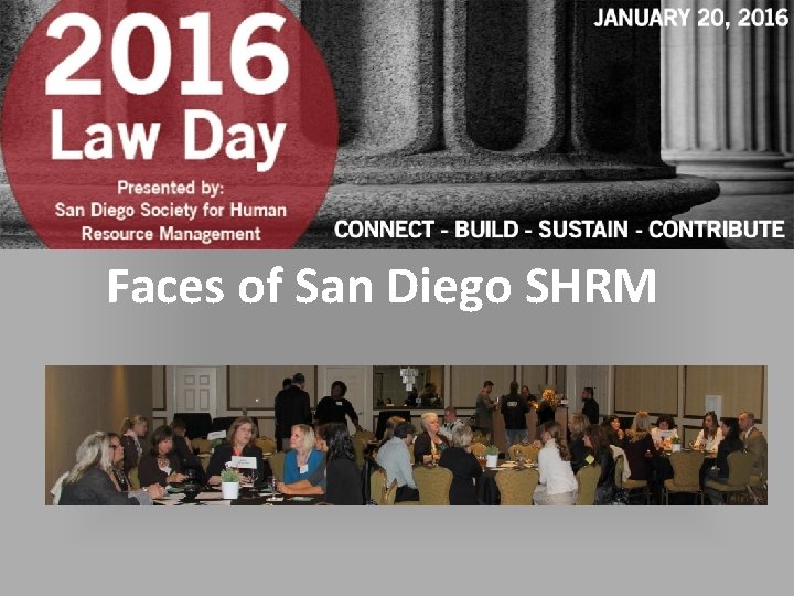 Faces of San Diego SHRM 