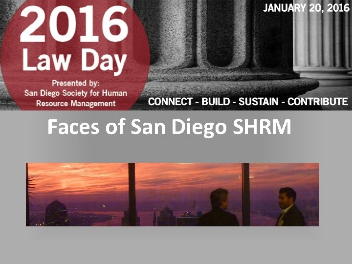 Faces of San Diego SHRM 