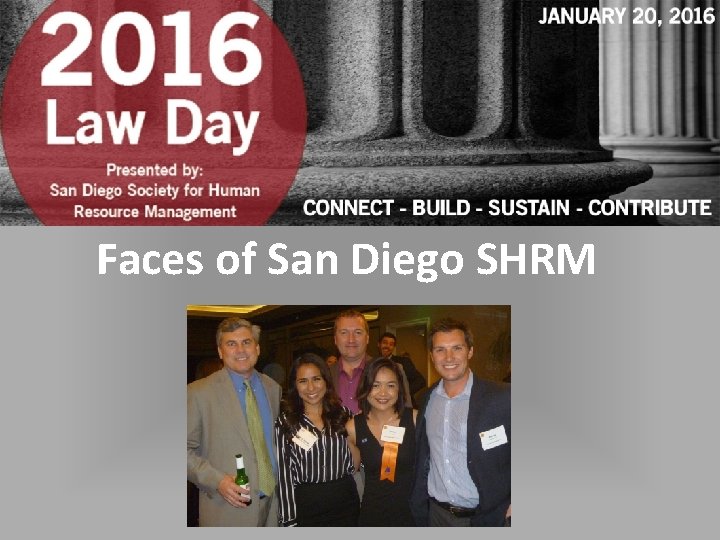 Faces of San Diego SHRM 