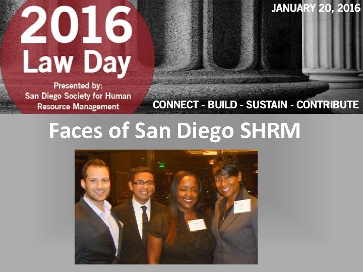 Faces of San Diego SHRM 
