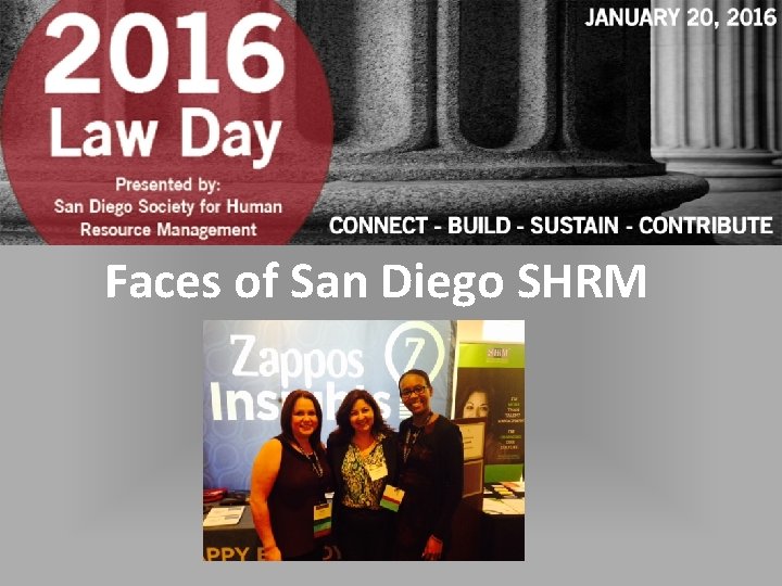 Faces of San Diego SHRM 