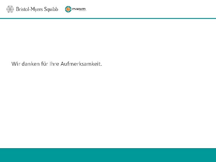 Wir danken für Ihre Aufmerksamkeit. www. esanum. de · www. esanum. fr · www.