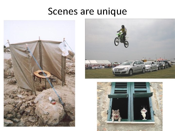 Scenes are unique 