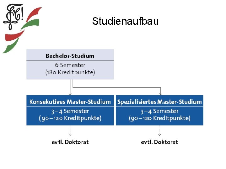 Studienaufbau 