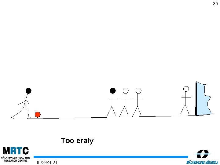 35 Too eraly 10/29/2021 