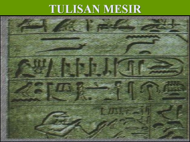 TULISAN MESIR 