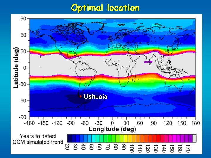 Optimal location Ushuaia 