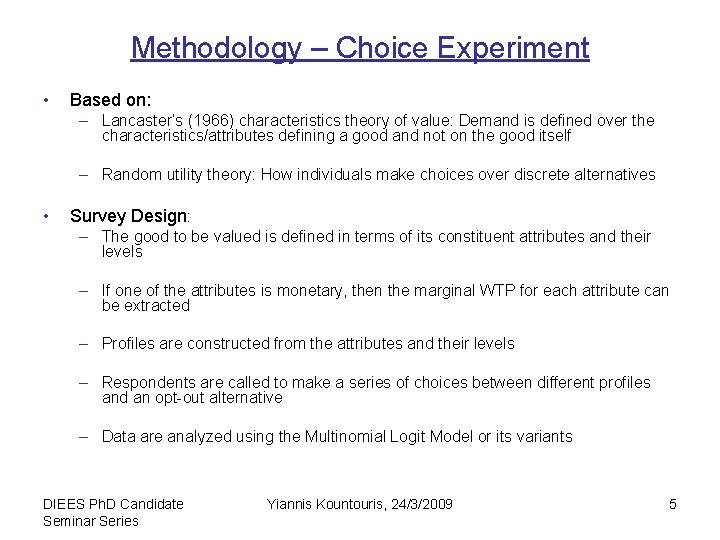 Assessing the economic viability of alternative water resources
