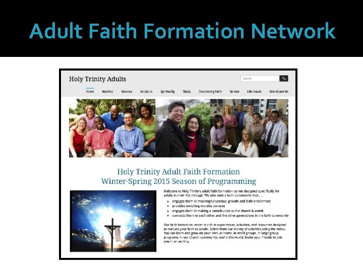 Adult Faith Formation Network 