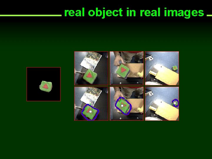 real object in real images 