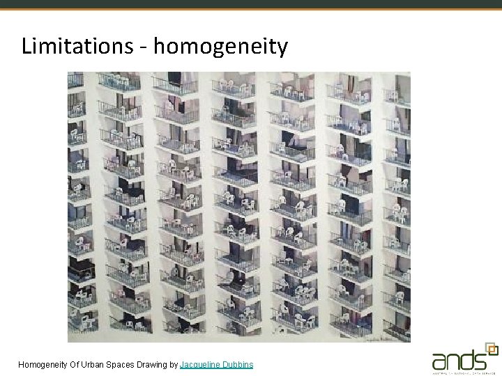 Limitations - homogeneity Homogeneity Of Urban Spaces Drawing by Jacqueline Dubbins 