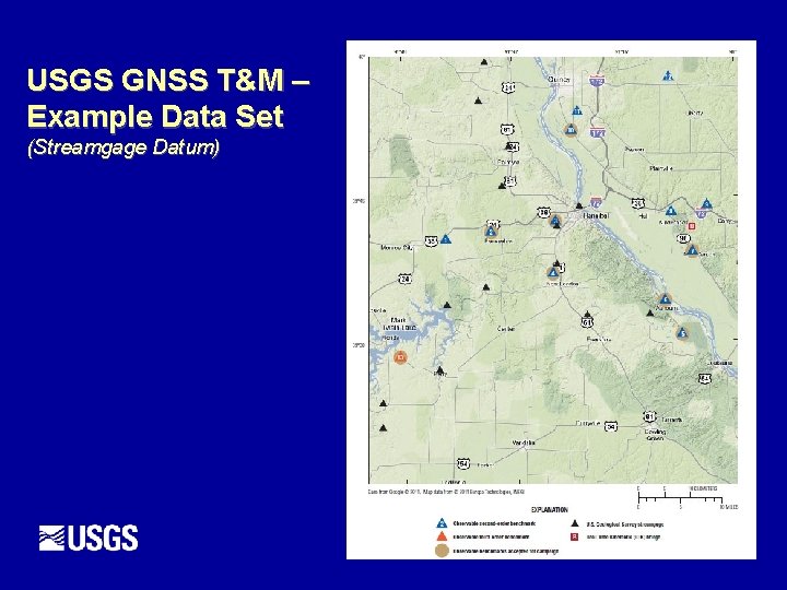 USGS GNSS T&M – Example Data Set (Streamgage Datum) 