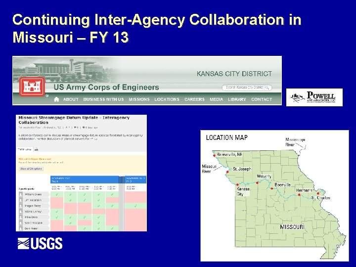 Continuing Inter-Agency Collaboration in Missouri – FY 13 
