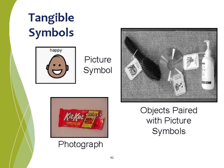 Tangible Symbols Picture Symbol Objects Paired with Picture Symbols Photograph 42 