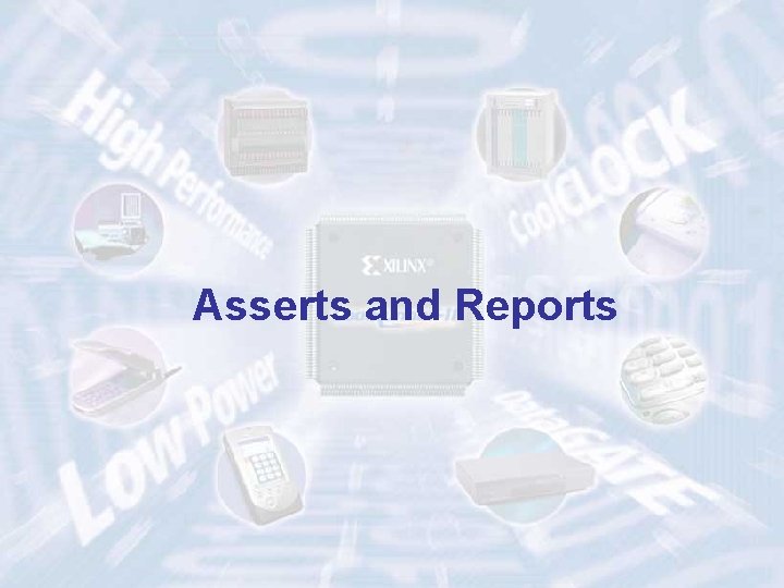 Asserts and Reports ECE 448 – FPGA and ASIC Design with VHDL 36 