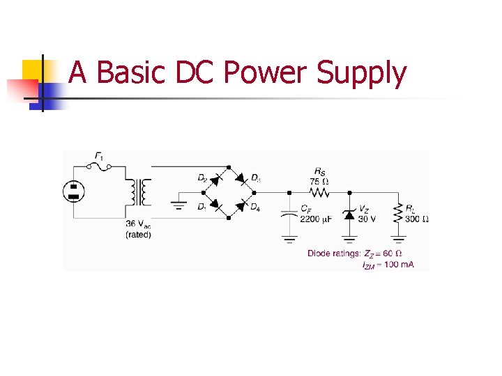 A Basic DC Power Supply 