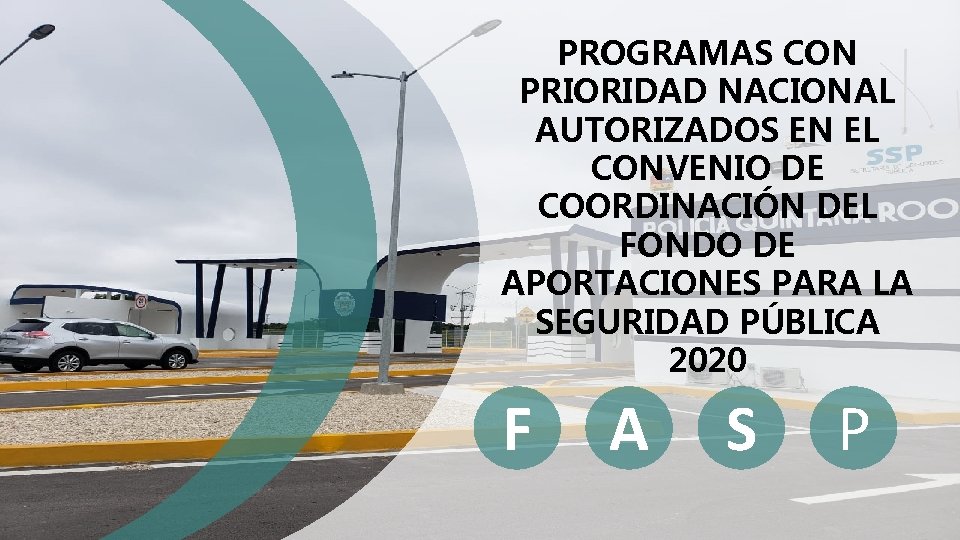 PROGRAMAS CON PRIORIDAD NACIONAL AUTORIZADOS EN EL CONVENIO DE COORDINACIÓN DEL FONDO DE APORTACIONES