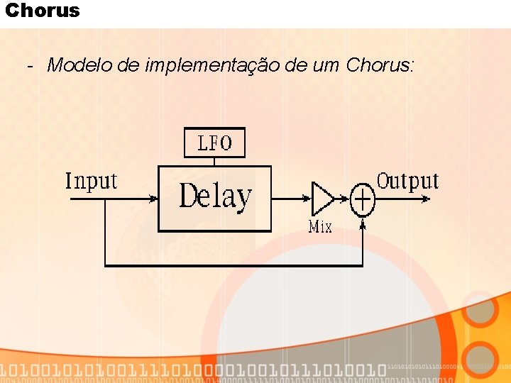 Chorus - Modelo de implementação de um Chorus: 