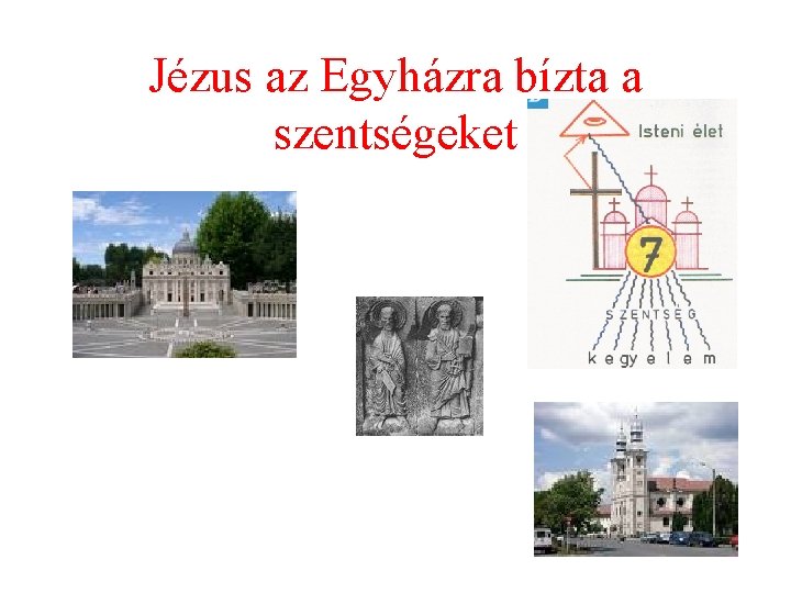 Jézus az Egyházra bízta a szentségeket 