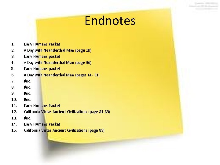 Endnotes 1. 2. 3. 4. 5. 6. 7. 8. 9. 10. 11. 12. 13.