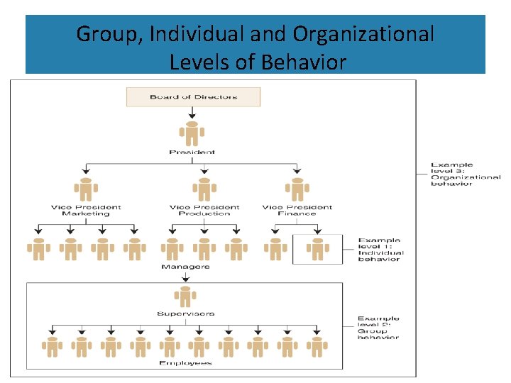 Group, Individual and Organizational Levels of Behavior Exhibit 1. 1 Group, Individual and Organizational Levels of Behavior Exhibit 1. 1