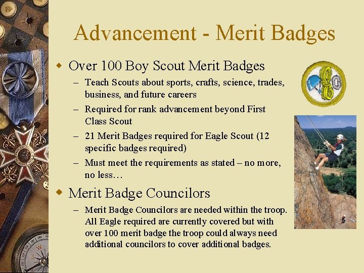 Advancement - Merit Badges w Over 100 Boy Scout Merit Badges – Teach Scouts