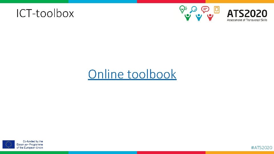 ICT-toolbox Online toolbook #ATS 2020 