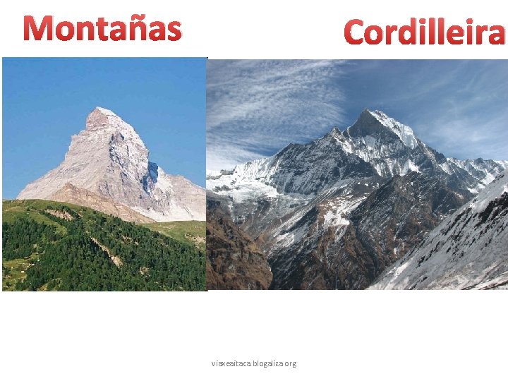 Montañas Cordilleira viaxeaitaca. blogaliza. org 