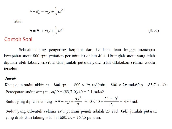 Contoh Soal 