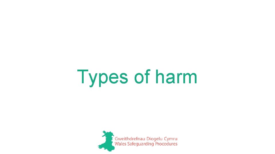 Types of harm 