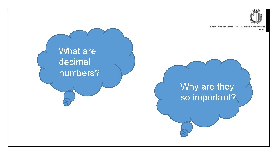 What are decimal numbers? Why are they so important? 