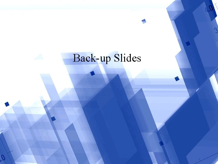 Back-up Slides 