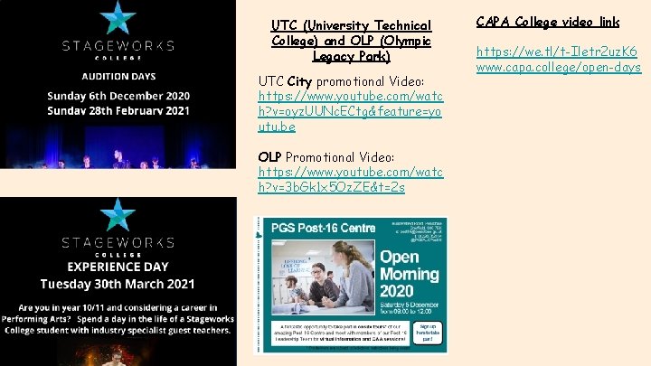 UTC (University Technical College) and OLP (Olympic Legacy Park) UTC City promotional Video: https: