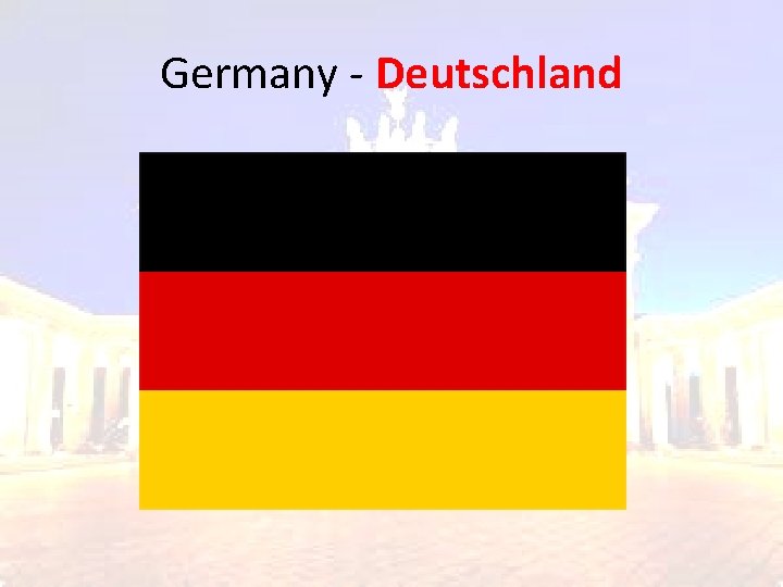 Germany - Deutschland 