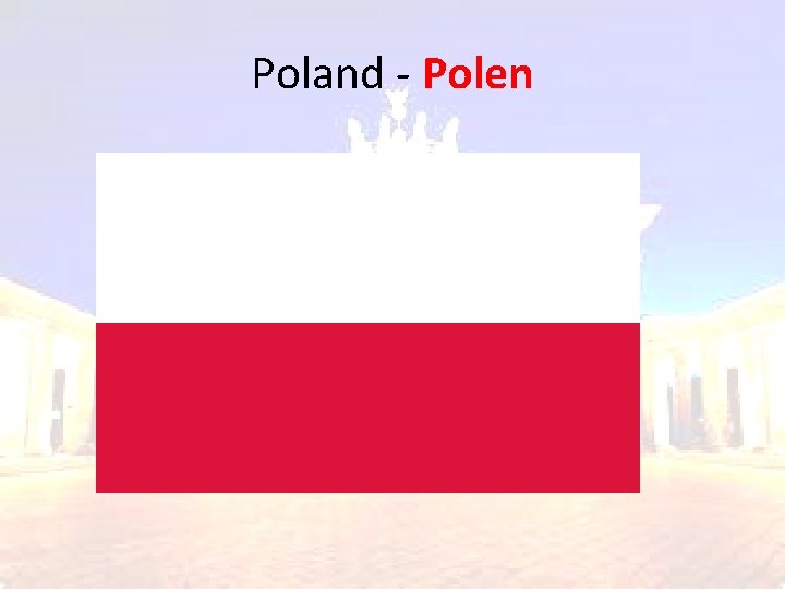 Poland - Polen 